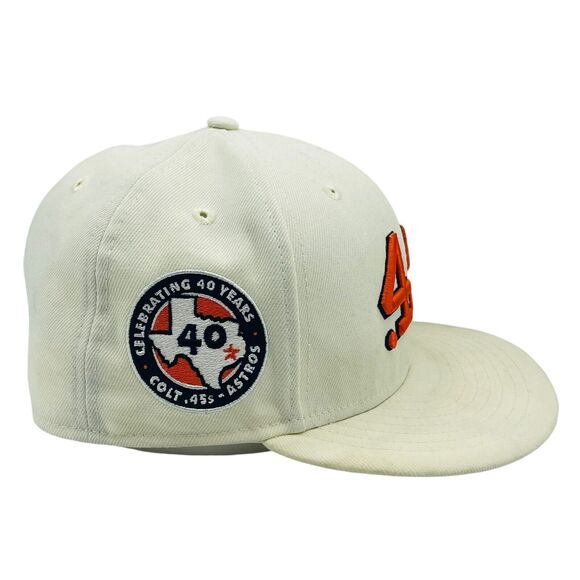 New Era 59FIFTY Houston Astros Colt 45's 40th Anniversary Fitted Hat Cap 7 3/8 - Picture 4 of 7